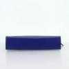 [Pre-Owned] Chinese New Year Collection Letter Print Zipper Leather Clutch - Unused #UXFZG6