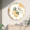 Nordic Modern Quartz Wall Clock – Creative, Punch-Free Design for Living Room Decor