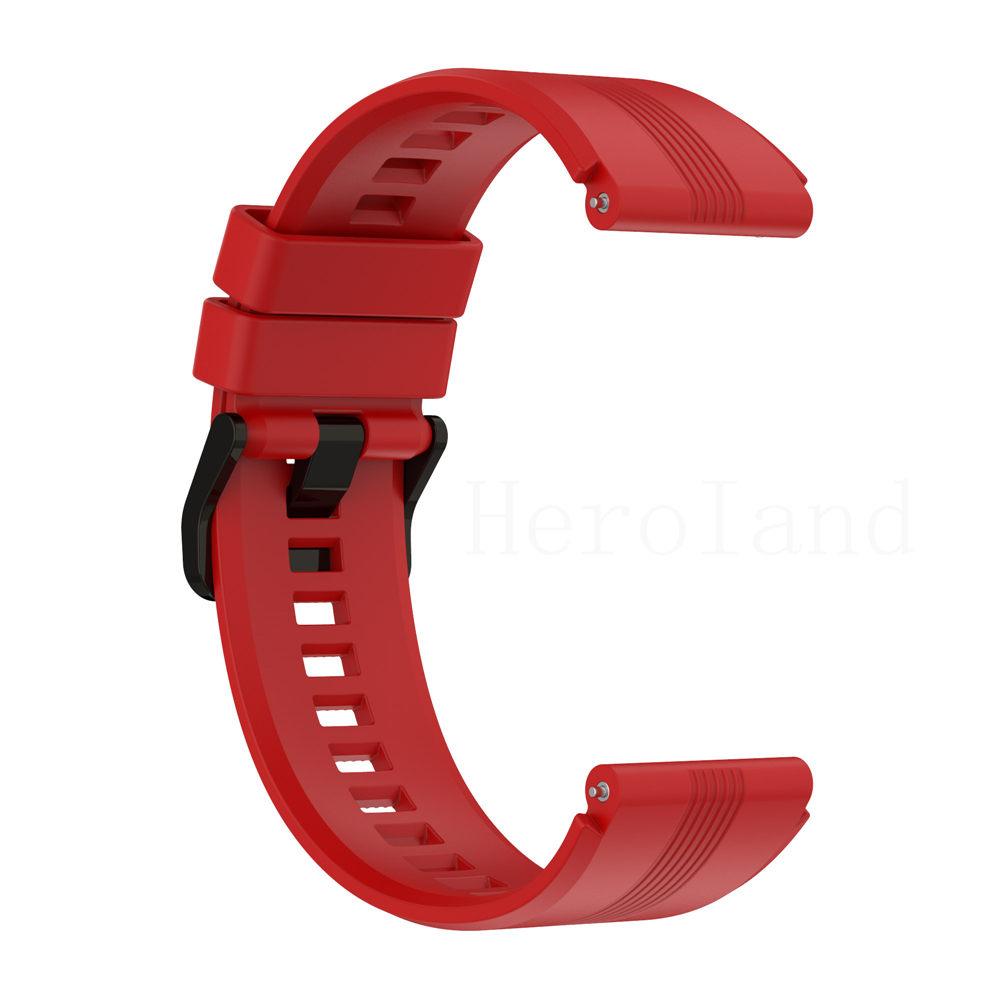 Bracelet 22MM WatchStrap For Honor Watch GS3 SmartWatch Watchband For HONOR Watch GS 3 Strap WristBand Silicone + Screen Case