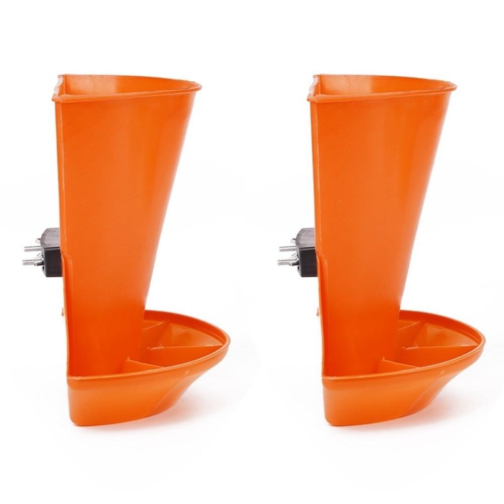Plastic Piglet Feeding Trough Wall-mounted Automatic Pig Chute  Piglet Breeding