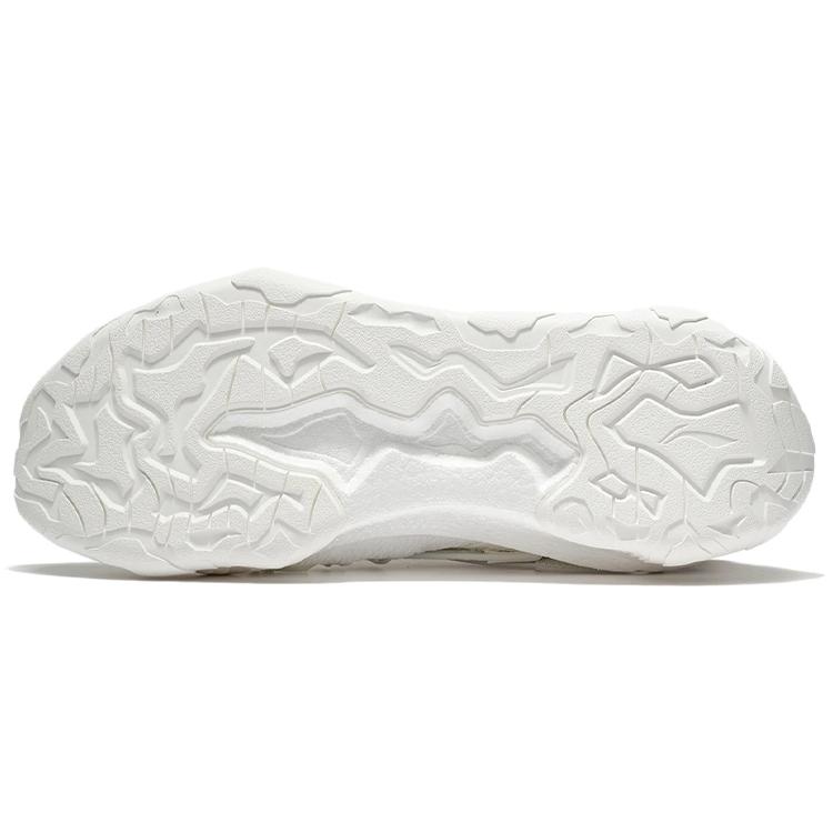 Li Ning Jackie Chan Kollektion Low-Top-Sportschuhe für Herren, Champagnerweiß, AGLS075-2