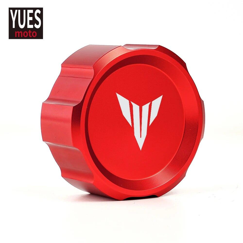 Moto Accessories CNC Rear Brake Fluid Reservoir Cover Cap For Yamaha MT 07 MT 09 MT07 MT09 MT10 MT03 MT25 2014 2015 2016 2017