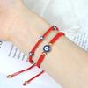 Bohemian Devil's Eye Nylon Rope Adjustable Bracelet Set