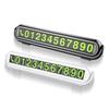 Car Temporary Parking Card Auto Parking Stickers Accessories Phone Number Hidden Stop Sign Card Plate Car Aromatherapy