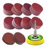 100pcs Set 2 Inch Sanding Discs Pad Kit for Drill Grinder Rotary Tools with Backer Plate Includes 80-3000 Grit Sandpapers