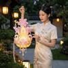 Handmade Handheld Gourd Lantern PVC Mid-Autumn Lantern Children Light Antique Lantern  Kindergarten
