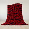 Halloween Bat Flannel Blanket Warm Soft Halloween Christmas Couch Warm Cozy Decorative Decor Gift for All Season