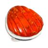 Natural Baltic Amber Gemstone 925 Sterling Silver Jewelry Ring Size 9 ETC-14873