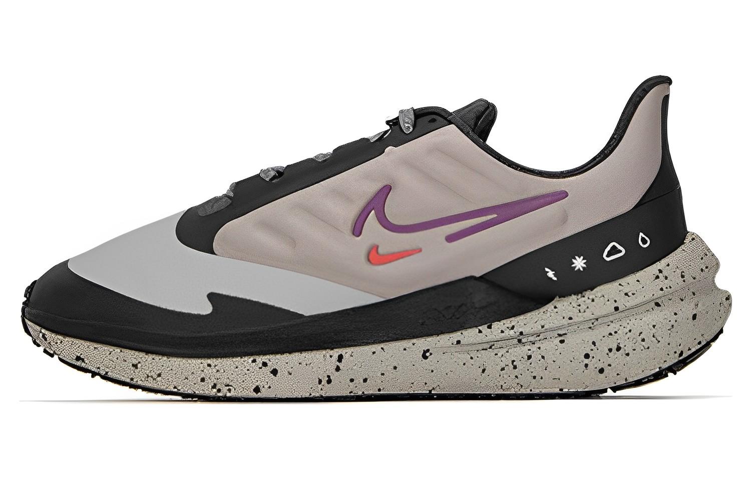 Nike Wmns Air Winflo 9 Shield Cobblestone Vivid Purple 38.5