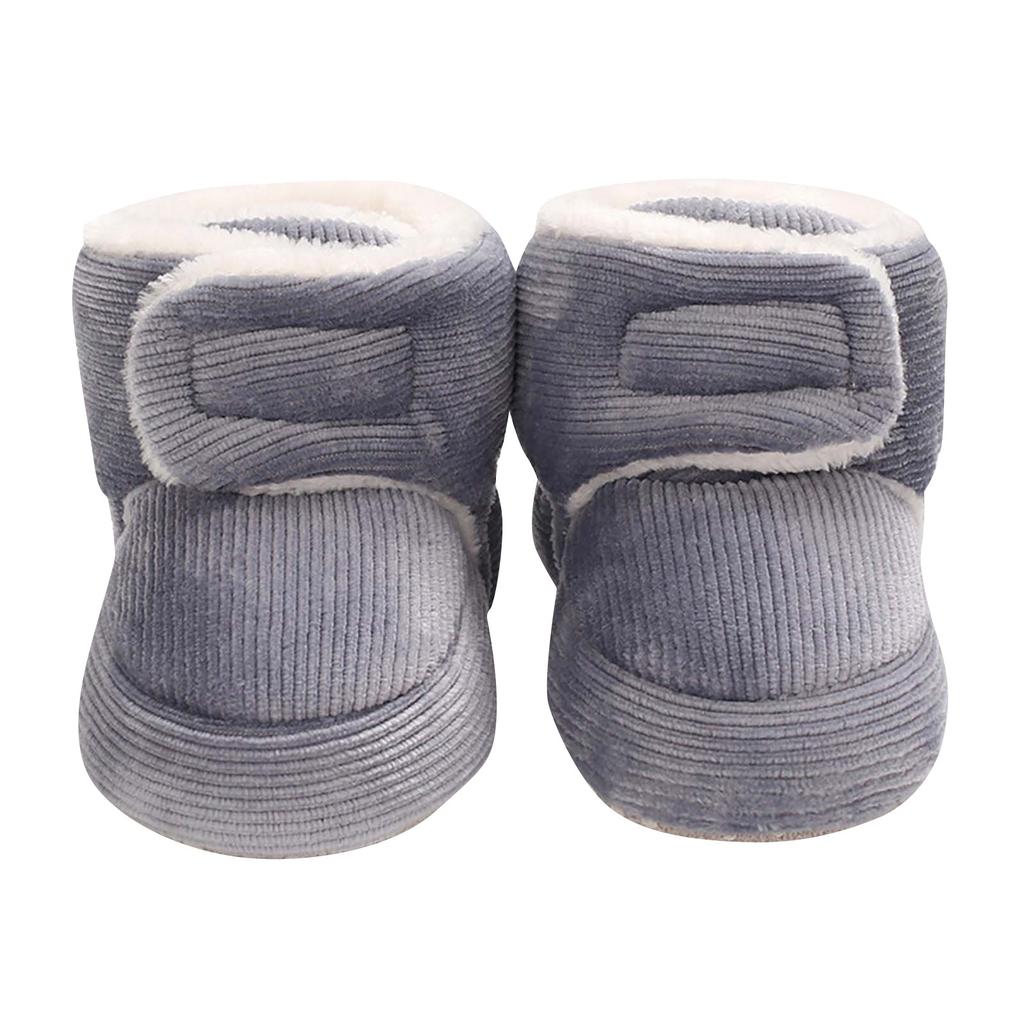 Winter  Baby Cotton Shoes With Soft Sole And Warm Fleece Baby Walking Shoes