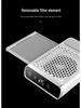 LCD Touchscreen 80W Rechargeable Nail Dust Collector with 4500RPM Fan Speed