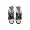 Nike Dunk Low Chenille Swoosh - Black Grey Fog Men Sneakers Wolf-Grey Iron-Grey DQ7683-001