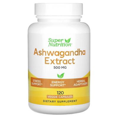 Ashwagandha, 500mg, 120 Veggie-Kapseln