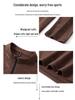 Plus-Size Men's High-End Fleece Half-Zip Stand Collar Long Sleeve Warm Winter Base Layer Shirt