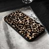 Leopard Phone Case Black Silicone Soft Shell For IPhone 17 16 15 14 13 12 11 Air Pro Max Plus Hot Sale