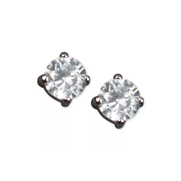 

Givenchy Inlaid Design Square Cubic Zirconia Earrings Women earrings Silver 22601339NYO Basic Packaging-Box Not Included,F,Silver