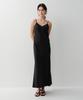 Ia Rayon Strap Dress (Black)