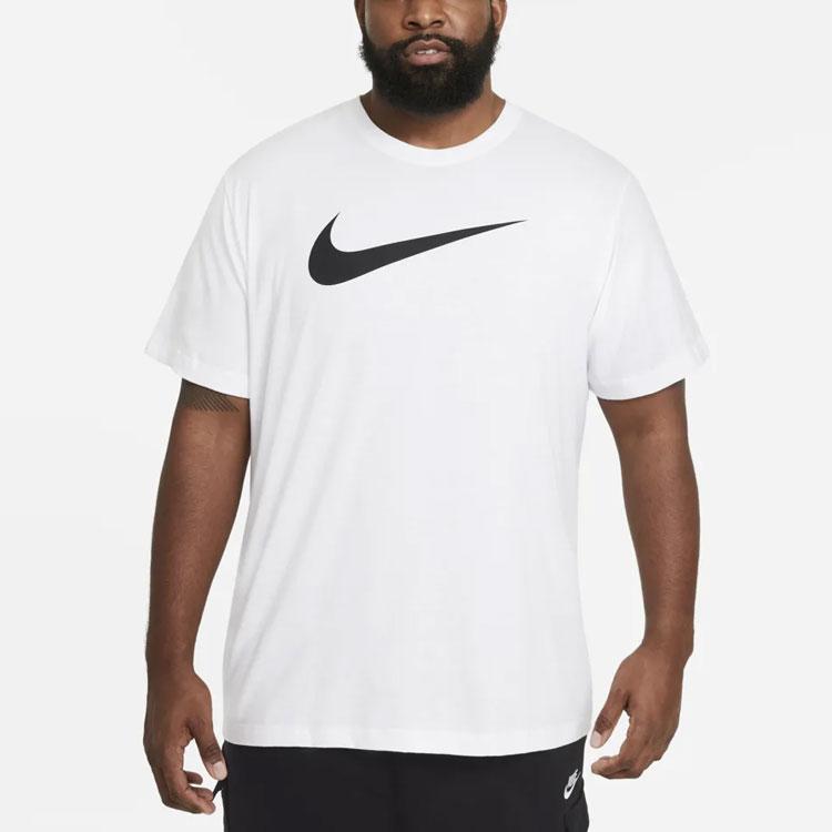 Nike Casual Sports Breathable Round Neck Short Sleeve T-Shirt Men Tops White DC5094-100