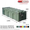 Heavy-Duty Rotomolding Storage Case
