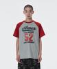 AMES-WORLDWIDE 52 Logo Raglan Tee Red