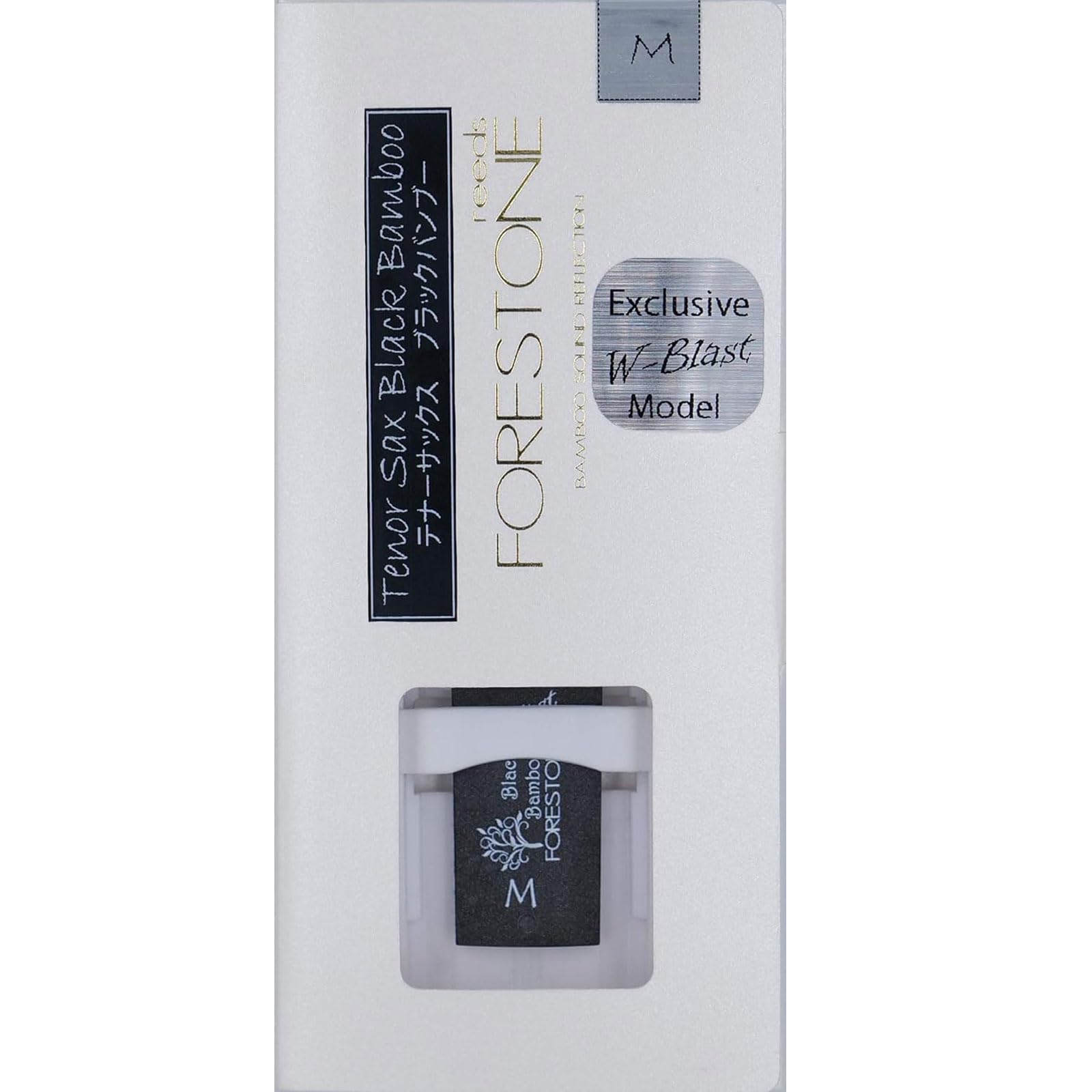 

Трость FORESTONE Black Bamboo W-Blast для тенор-саксофона [Жесткость]: M (Средняя)] FBWTM