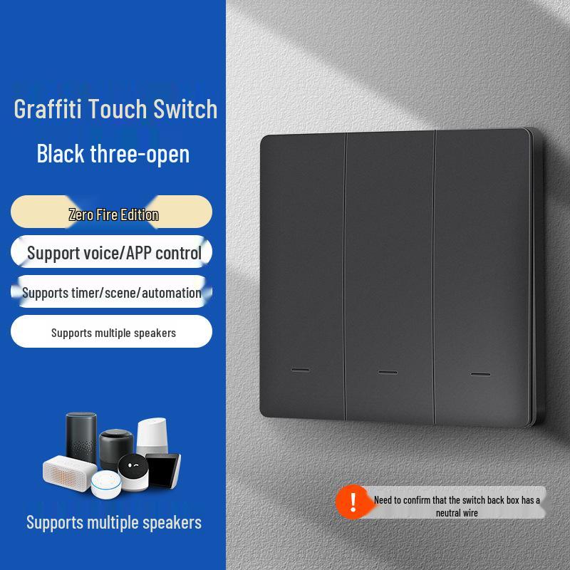 Zhengshang B1 WiFi Smart Switch: Alexa & Google Voice Compatible, EU Standard Panel