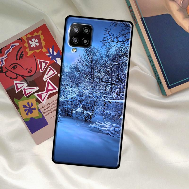 Landscape Winter Light Snow Case For Samsung Galaxy A56 A36 A06 A13 A53 A32 A12 A22 A52 A35 A26 A16 A55 A15 A54 A34 A14