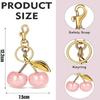 Cherry Bag Charm Cute Cherry Accessories Sparkling Purse Charms for Women