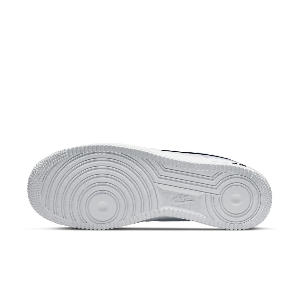 Nike Air Force 1 Slip Resistant Abrasion Resistant Low top Skateboard Shoes Unisex Gray White CW2288-111(Team598-S)