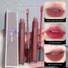Matte Lip Glaze Velvet - Highly Pigmented, Long-lasting, Non-drying, Soufflé-like Texture, Adheres Closely, Stays Put for Hours, Doesn't Transfer To