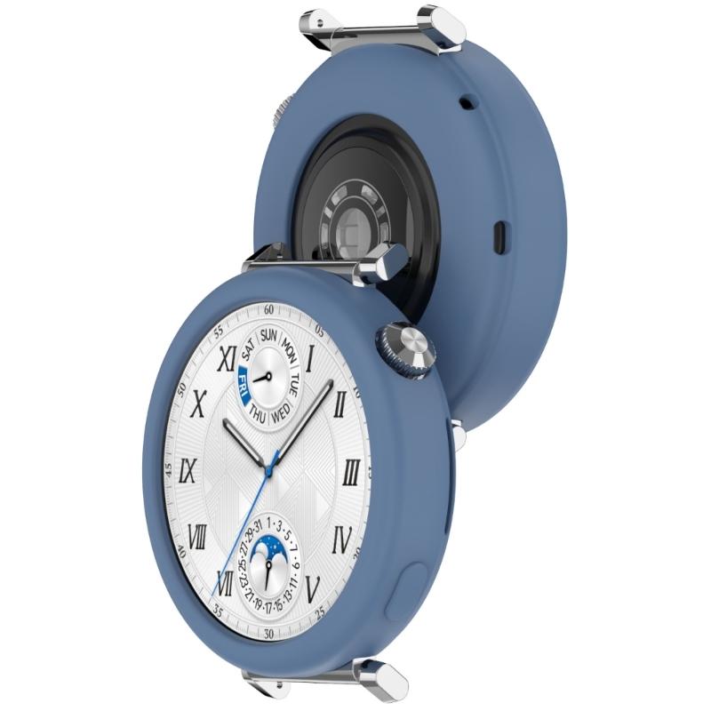 Smartwatch Border Silikonhülle Uhrenrahmen Bumper Gehäuse Schale für Watch GT5 GT4 41mm Schutzhülle