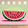 2D Large Watermelon Slice Backdrop for Kids Summer Birthday