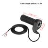 Universal Motorcycle Accelerator Electric Scooter Twist Speed Throttle Grip with 3 Wires Universal Speed Throttle