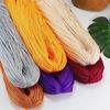 Lightweight Thick Ice Silk Yarn Hand-Knitted Hat & Large Bundle for Spring/Summer Crochet
