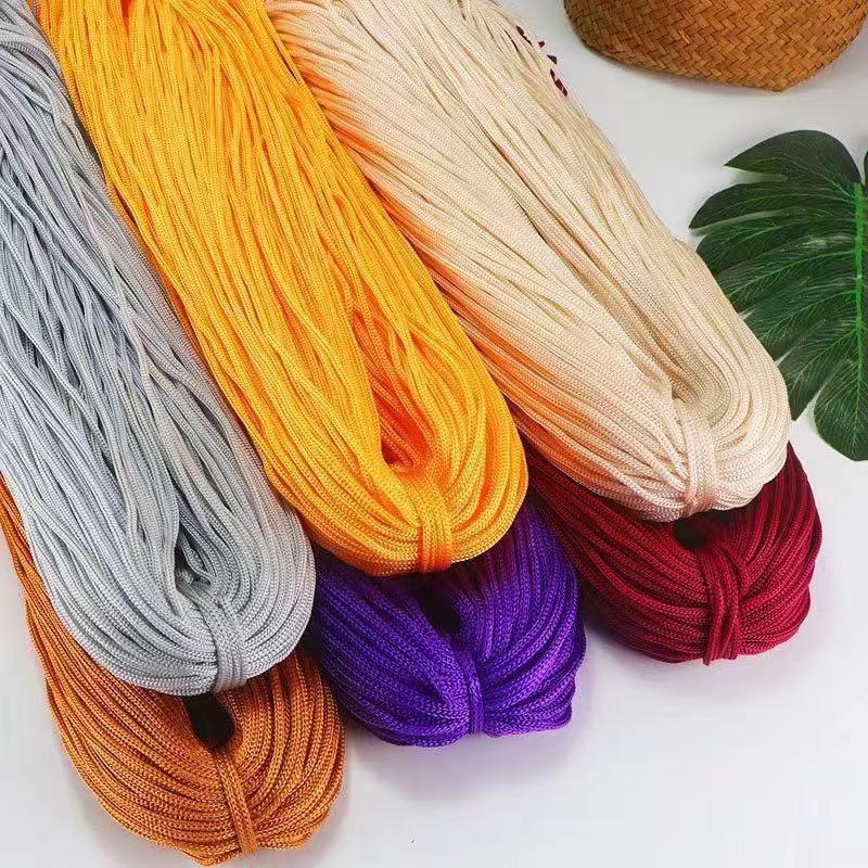 Lightweight Thick Ice Silk Yarn Hand-Knitted Hat & Large Bundle for Spring/Summer Crochet