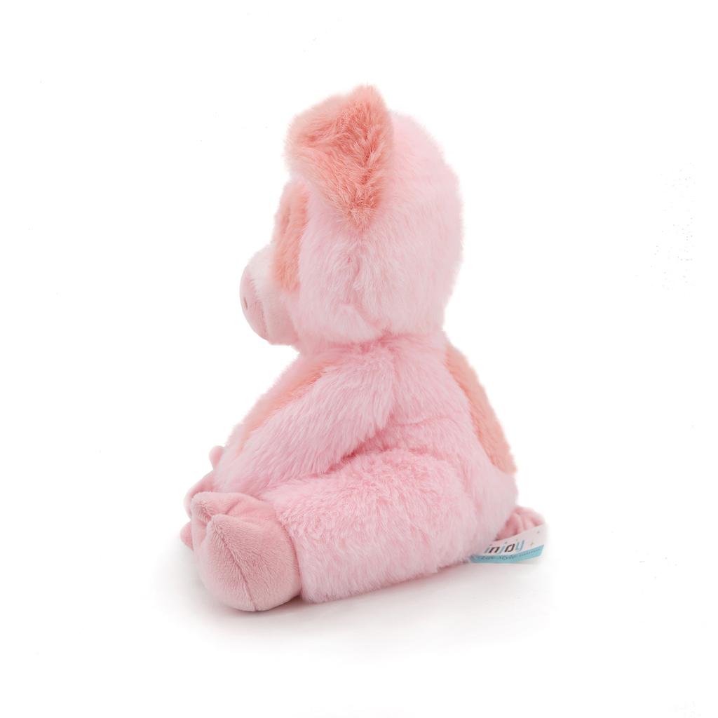 Cute Pink Spotted Pig Plush Toy High Quality Soft Fleece Stuffed Animal Doll for Kids Bedroom Decoration Baby Comfort Toy