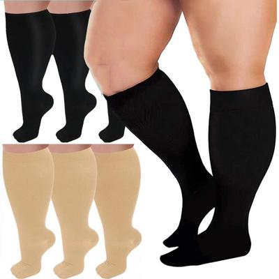 Plus Size 7XL Extra Wide Socks Knee High Walking Boot Cast Sock  Lymphedema