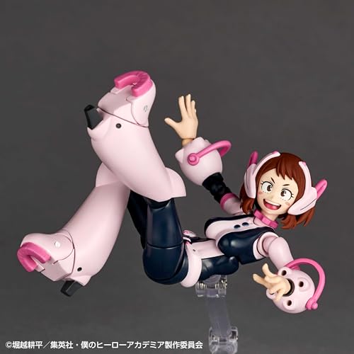 Kaiyodo Revoltech My Hero Academia Ochaco Uraraka, Approximately 130mm Tall, Non-scale PVC & ABS Painted Action Figure
