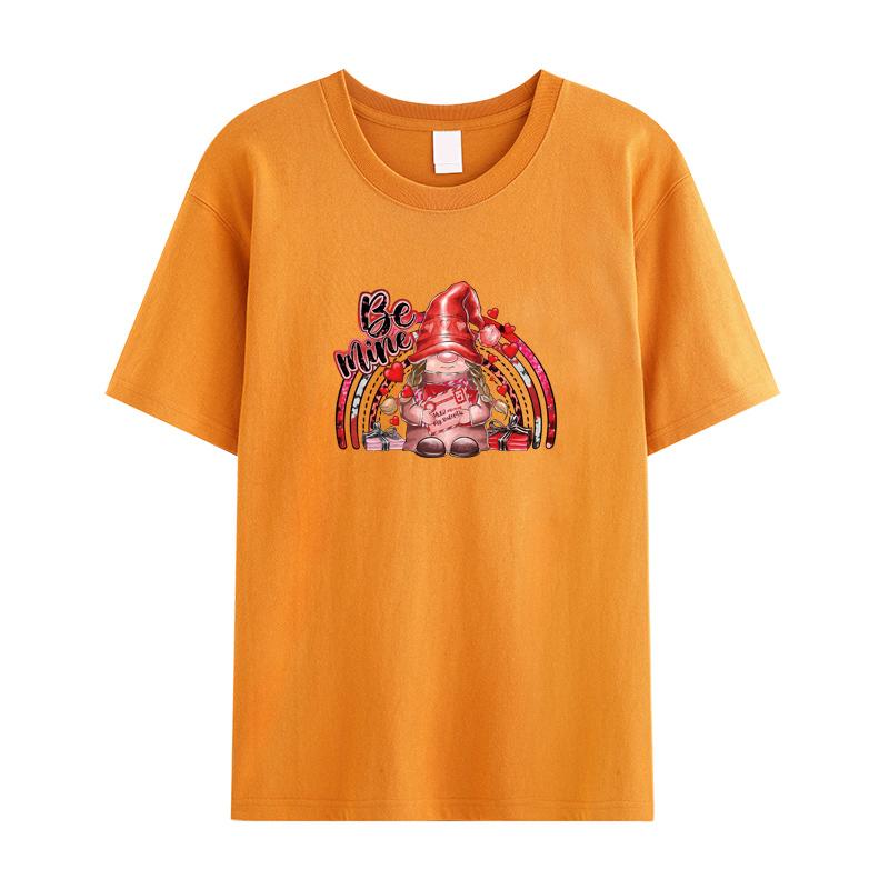 Letter Patch For Clothes Valentine Gnome Parches Ropa Clothes Stickers T-Shirt Heat Press Appliqued Hoodies Diy Patches Decals