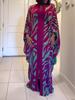 Dubai 2025 Holiday Beach Cape Cardigan: Women's 3D Printed Casual Long Robe