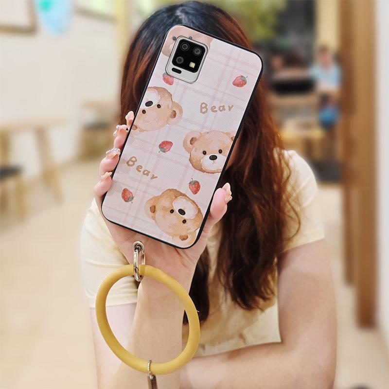 

Creative Dirt-resistant Phone Case For Sharp Aquos Zero6/Aquos Air Back Cover Personality Funny Cartoon Cute Bracelet Sharp Aquos Zero6/Aquos A