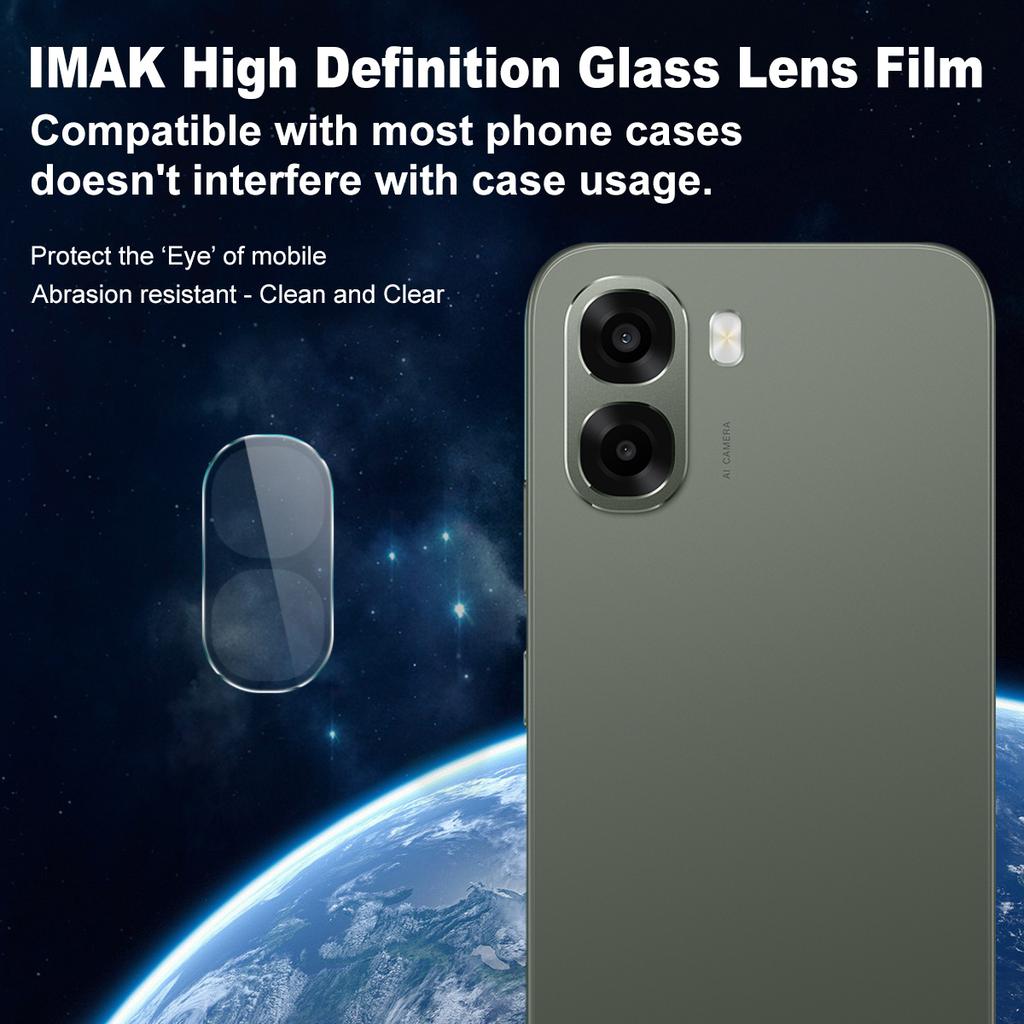 For OPPO A6x 4G 5G Glass IMAK High Definition Integrated Thin Glass Lens Film