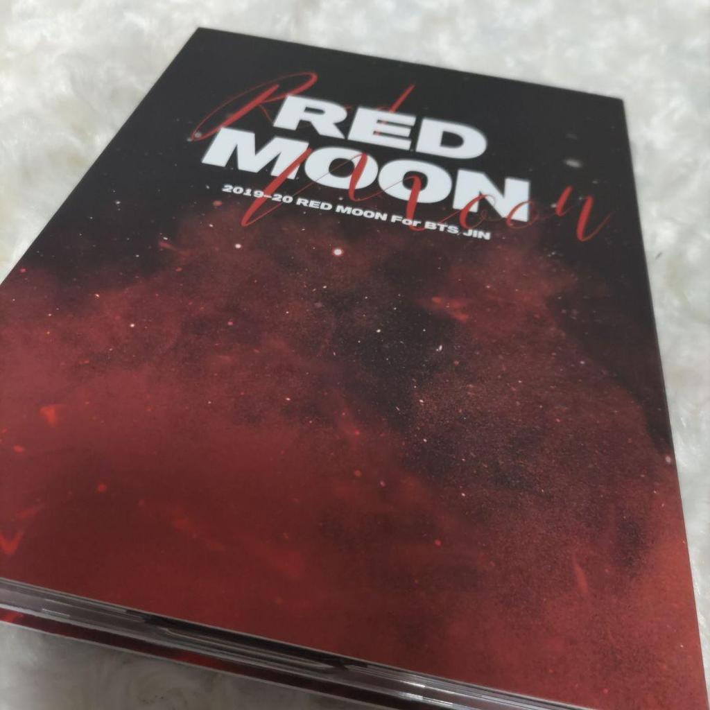 [USED] BTS JIN Master APPLE TAPE RED MOON DVD