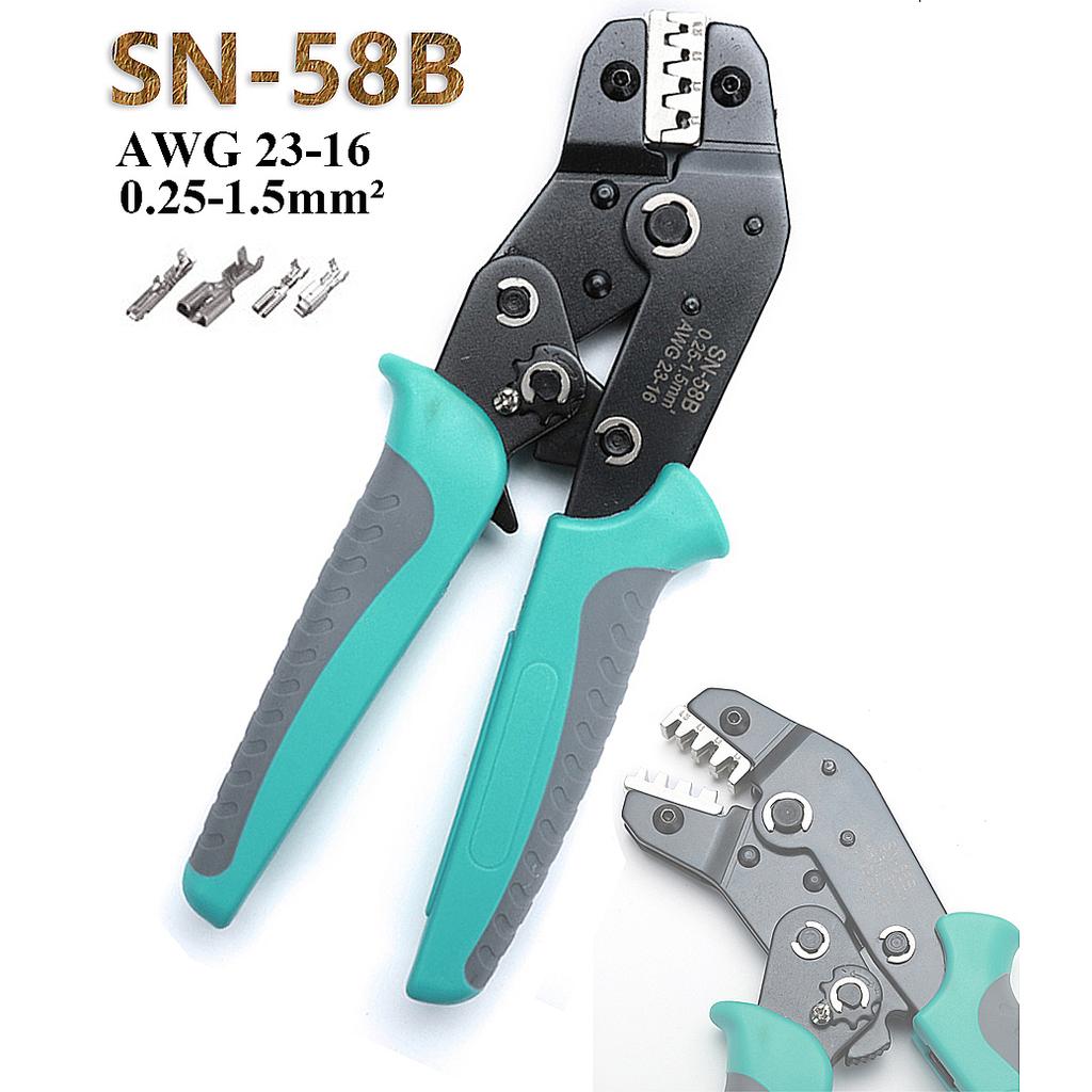 XH2.54 terminal crimping pliers Terminals Non-insulated Crimper Plier Wire Crimping Tool SN-58B