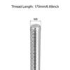 uxcell Full Threaded Rod, Right Threaded Rod, Rod Stud 304 Stainless Steel, M8 X