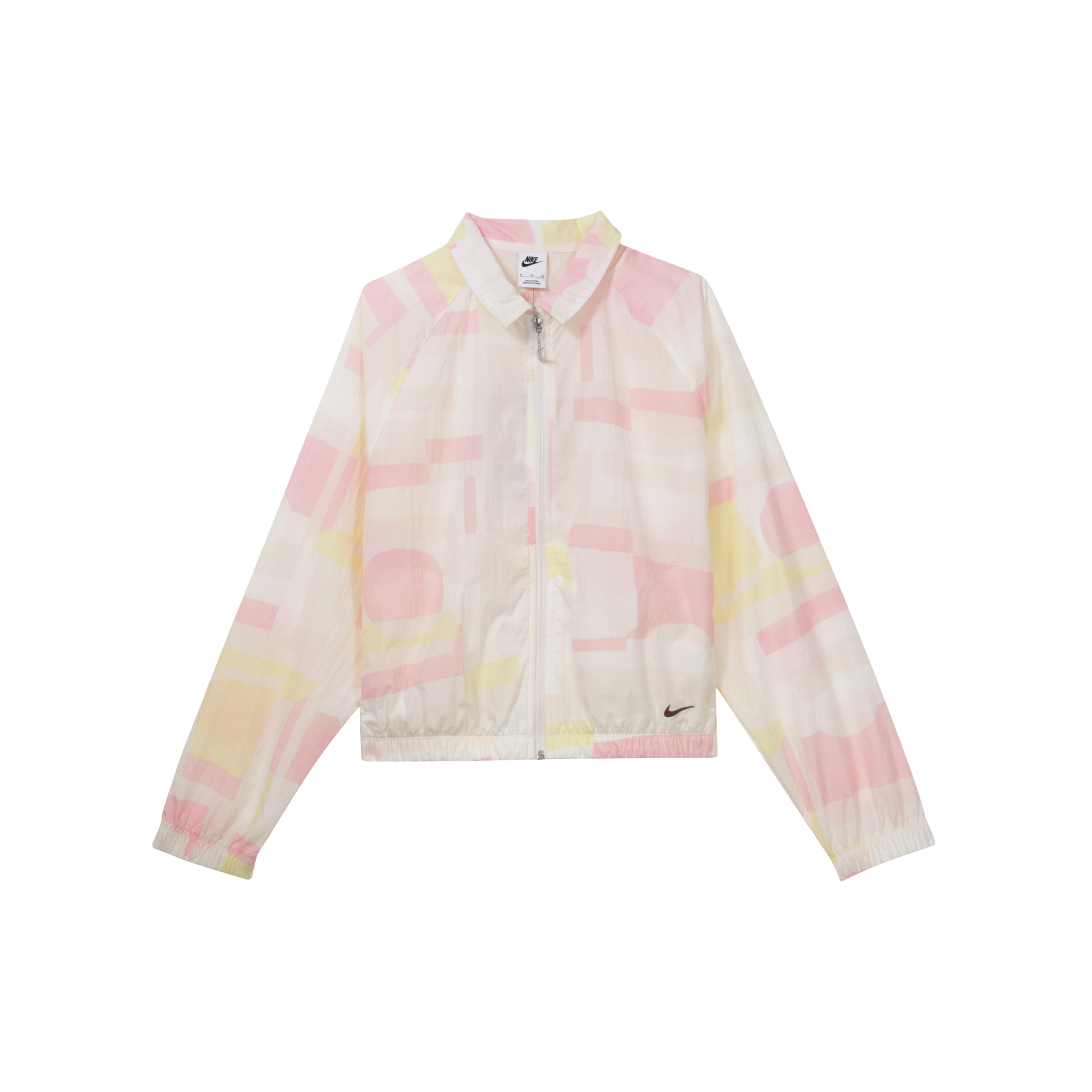 

New Nike Jackets Women s Medium Soft Pink FJ7711-134 L