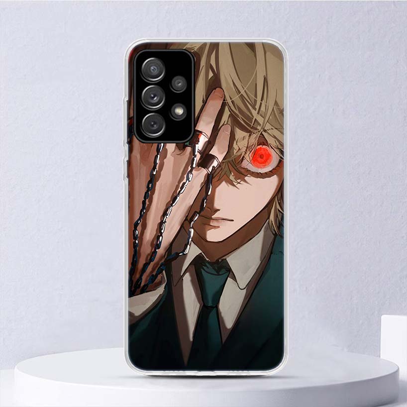 Huner X-Hunters Kurapika Soft Case For Samsung Galaxy A17 A16 A26 A36 A56 A15 A14 A13 A55 A54 A53 Phone Cover A25 A35 A24 A34 A2