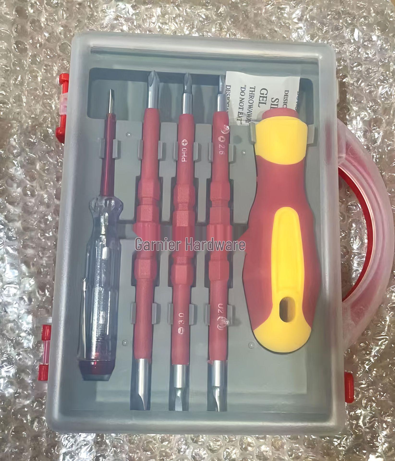 

14-in-1 Insulated Electrician Screwdriver Repair Kit for Telecommunications, Computer, and More