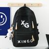 Schoolbag1011 new large-capacity backpack to reduce the burden of small, medium and early college students schoolbags, street trend travel bags,