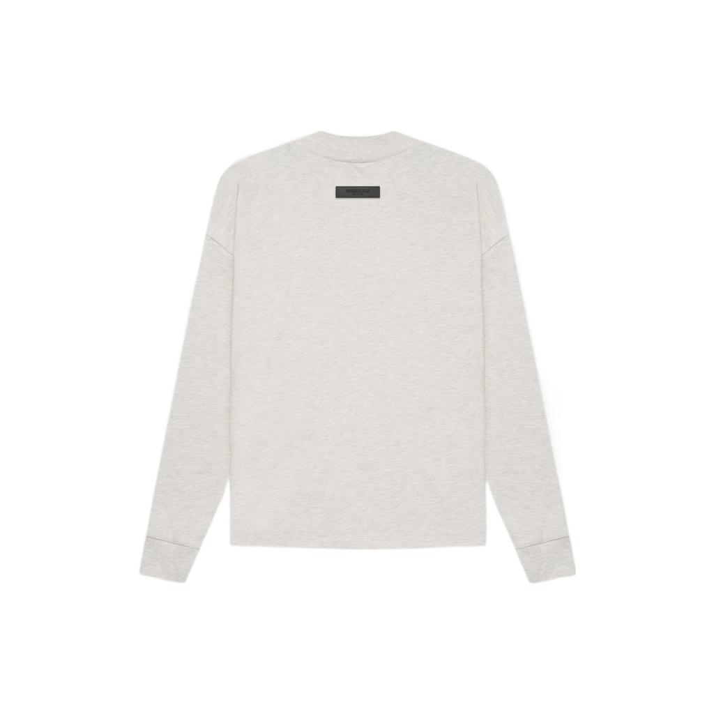 Fear of God Essentials SS22 Long Sleeve T-Shirt 1977 Series Men Tops Light-Oatmeal FOG-SS22-238